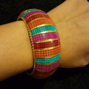 Multicolored bangle